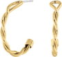 Tommy Hilfiger Pendientes Dorados de Acero Inoxidable