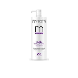 Maurens Champú Curl Precision para Cabellos Rizados 1000 ml - Suavidad, Elasticidad y Definición con Proteínas de Seda y Aceites Naturales