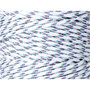 Edm Cordón trenzado polipropileno tricolor, calibre 5 mm x 200 m, flexible y resistente para múltiples usos