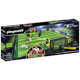 PLAYMOBIL Sports & Action Campo de fútbol 71120