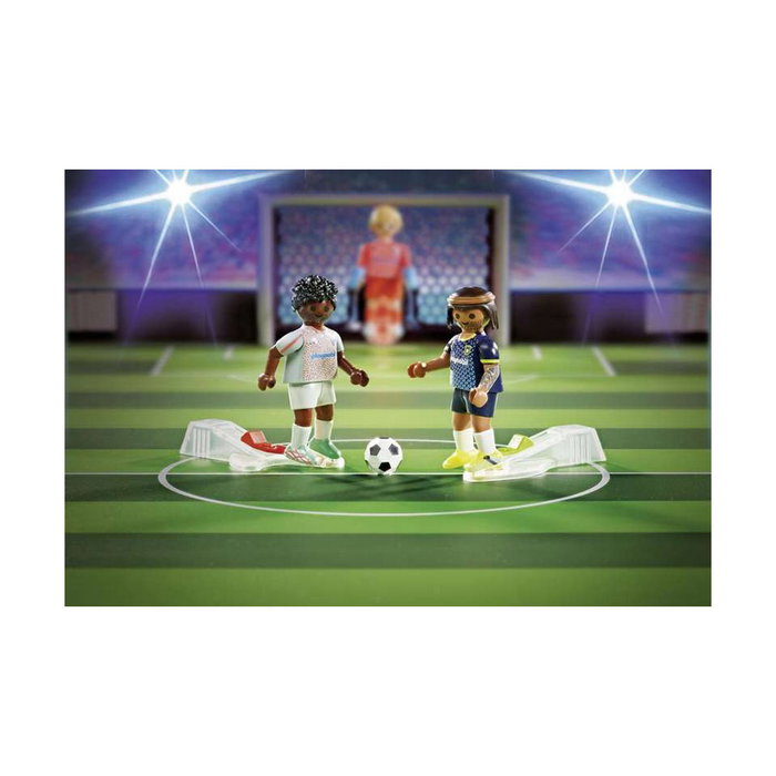 PLAYMOBIL Sports & Action Campo de fútbol 71120
