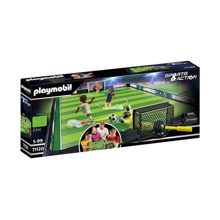 PLAYMOBIL Sports & Action Campo de fútbol 71120