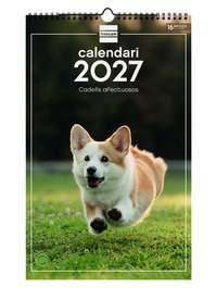 Finocam Calendario de Pared 2027 Cachorros Catalán