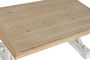 DKD Home Decor Mesa Centro Neoclásico Blanco Natural 110x65x46 cm Abeto MDF