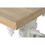 DKD Home Decor Mesa de Centro Abeto y MDF Decapé Blanco