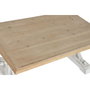 DKD Home Decor Mesa de Centro Abeto y MDF Decapé Blanco
