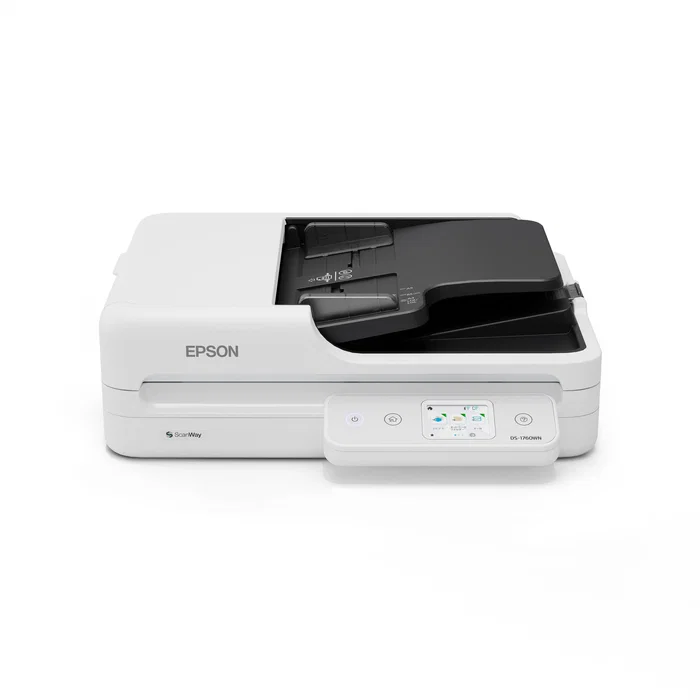 Epson WorkForce DS-1760WN Escáner Plano y Alimentador Automático ADF 1200x1200 DPI WiFi Ethernet Negro y Blanco