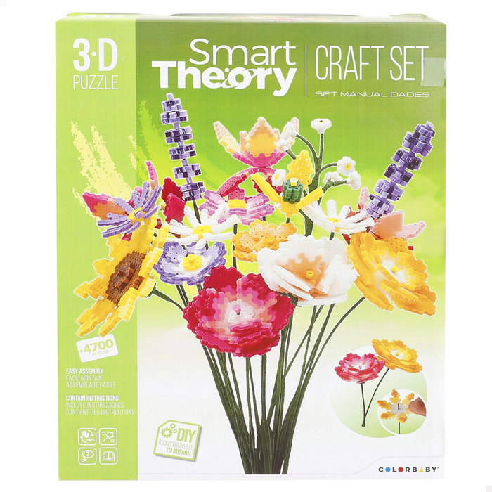 Smart Theory Puzzle 3D Ramo Flores de 4700 piezas
