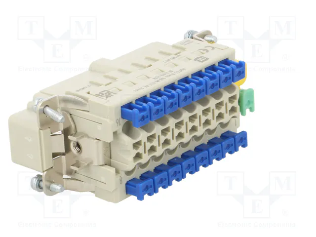 HARTING Han 16ES-Press-SMC-MI-CCT-PE Press Conector HDC Macho 16 Pines HARTING Han 16ES-Press-SMC-MI-CCT-PE Press Conector HDC Macho 16 Pines