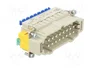 HARTING Han 16ES-Press-SMC-MI-CCT-PE Press Conector HDC Macho 16 Pines