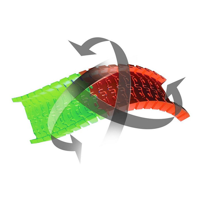 AMEWI Magic Trexx 373 Piezas - Circuito de Carreras con Caja para Niños - Set Multicolor de Construcción y Juego