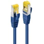 Lindy 47279 Cable de Red Ethernet RJ-45 2 Metros, Cat7 S/FTP (S-STP), Color Azul, Para Red 10/100/1000Base-T
