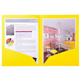 Subcarpeta Exacompta Rock´S Doble 210G A4 Limon Paquete De 25