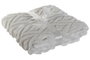 DKD Home Decor Diamond 2c24 Manta para Sofá Urbana Crudo Poliéster 170 x 130 cm (2 Unidades)