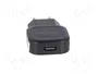 Qoltec Cargador de red 12W 5V 2.4A USB + USB-C