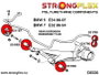 StrongFlex STF031789A Trasero Barra Estabilizadora Bieleta Silentblock Sport