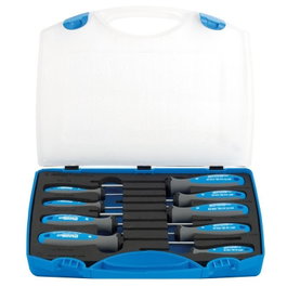 Unior Set de destornilladores TBI 9 piezas - Plano, PH y PZ - Acero CrV