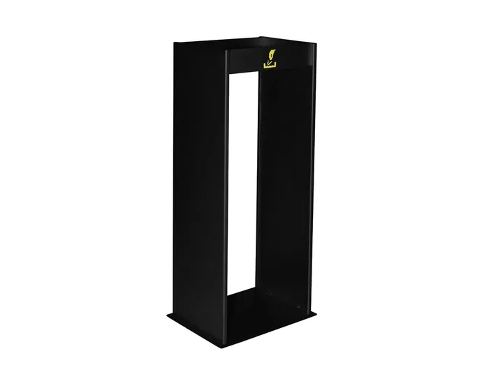 Sie Cenicero Exterior Metálico Negro con Rejilla para Arena 77x24.5x30 cm Sie Cenicero Exterior Metálico Negro con Rejilla para Arena 77x24.5x30 cm
