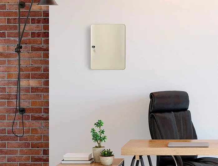 Q-connect Armario Metálico para 140 Llaves 370x280x80 mm