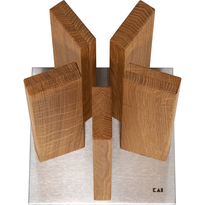 Kai Stonehenge Oak Bloque Magnético para Cuchillos de Roble y Acero InoxidableSk u: B14ZSPLEJ7
