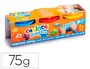 Carioca Baby Dough Pasta de modelar bote 75 g set de 3 colores surtidos