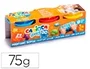 Carioca Baby Dough Pasta de modelar bote 75 g set de 3 colores surtidos