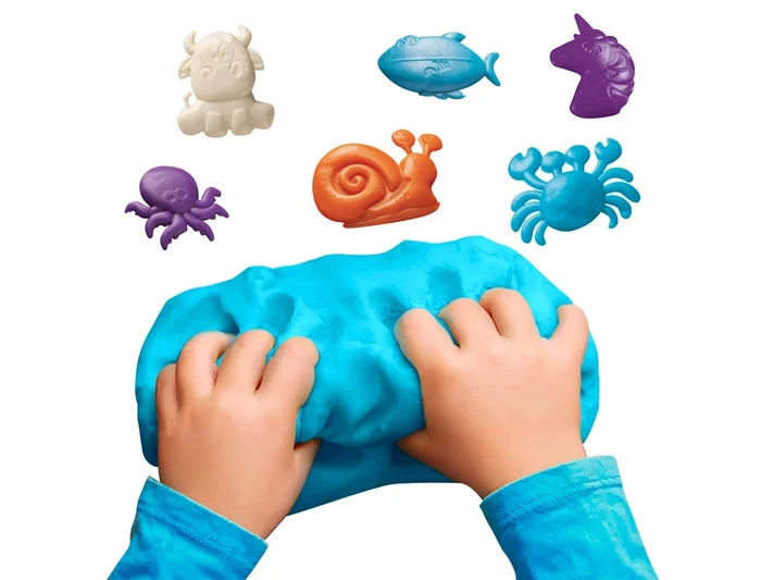 Carioca Baby Dough Pasta de modelar bote 75 g set de 3 colores surtidos