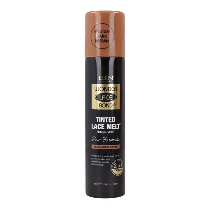 Ebin New York Spray Teñido para Encaje de Pelucas, Medium Dark Brown, 100 ml Ebin New York Spray Teñido para Encaje de Pelucas, Medium Dark Brown, 100 ml