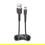 SBS Cable USB 2.0 TECABLETYPCSK, Tipo A a Tipo C, Negro, Longitud 0.5 m / 50 cm, Conector Macho Recto