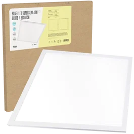 BX3 Light Panel LED Superslim 40W 600x600 mm 4.500 Lm 6.000 K UGR <19 para Techo Falso 40.000 h - Modelo BX3-595-40-CW