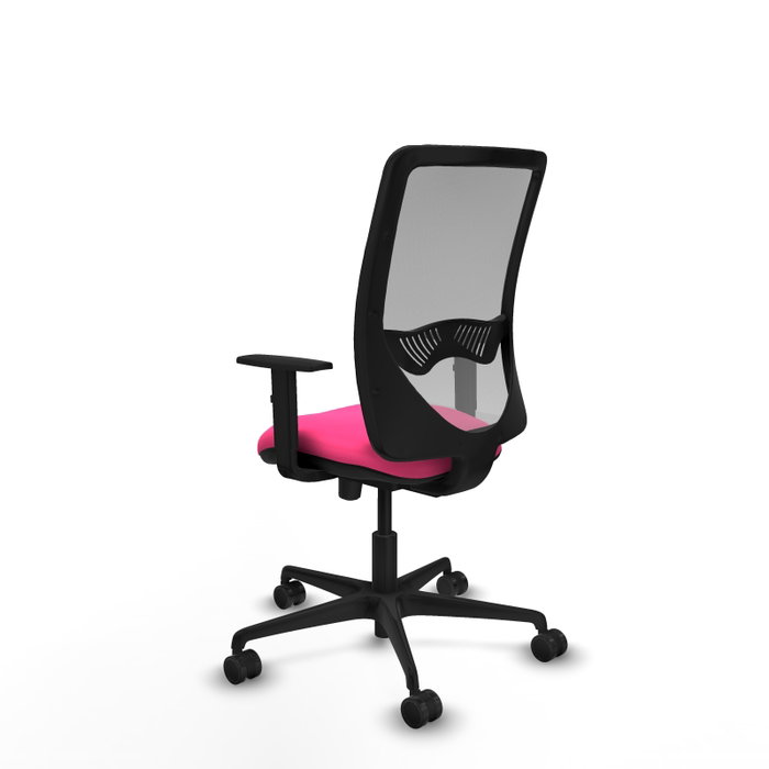PIQUERAS Y CRESPO Silla de oficina Zulema con mecanismo Sincro/Traslack Rosa y Gris PIQUERAS Y CRESPO Silla de oficina Zulema con mecanismo Sincro/Traslack Rosa y Gris