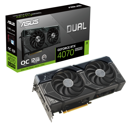 ASUS Dual -RTX4070S-O12G NVIDIA GeForce RTX 4070 SUPER 12 GB GDDR6X