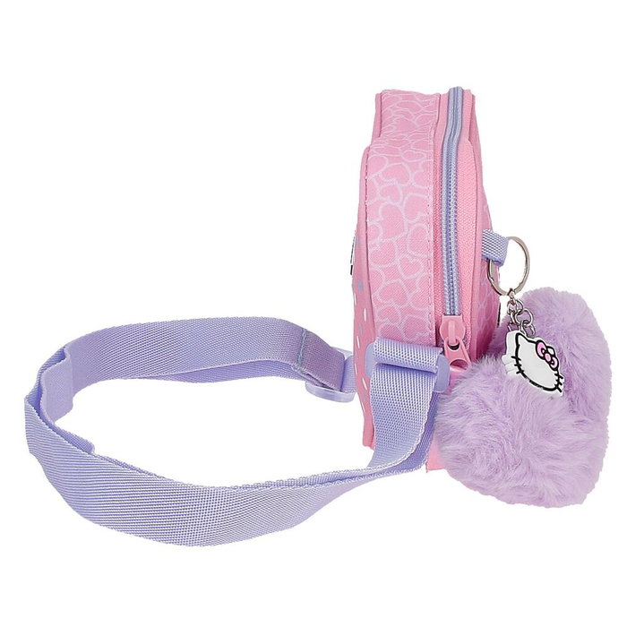 JOUMMA BAGS Bandolera Hearts & Dots Hello Kitty 17x14,5x4cm