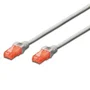 Ewent IM1031 Cable de Red RJ45 Cat6 UTP 10m Gris, 1000 Mbps, Latiguillo U/UTP