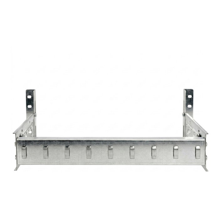 EFB Elektronik EFB 19 pulg. Universal-Hutschienentrger con juego de ángulos de 4HE EFB Elektronik EFB 19 pulg. Universal-Hutschienentrger con juego de ángulos de 4HE