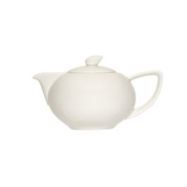 Bauscher Raffinesse Tetera de Porcelana, 50 cl, Acabado Duracream (Set de 6)