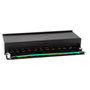 Equip Patch Panel 12x RJ45 Cat6a FTP 1HE Premium Negro
