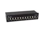 EQUIP Patch Panel de Sobremesa 12 Puertos RJ45 Cat6A FTP