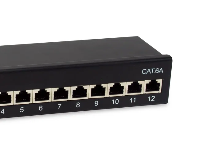 EQUIP Patch Panel de Sobremesa 12 Puertos RJ45 Cat6A FTP EQUIP Patch Panel de Sobremesa 12 Puertos RJ45 Cat6A FTP