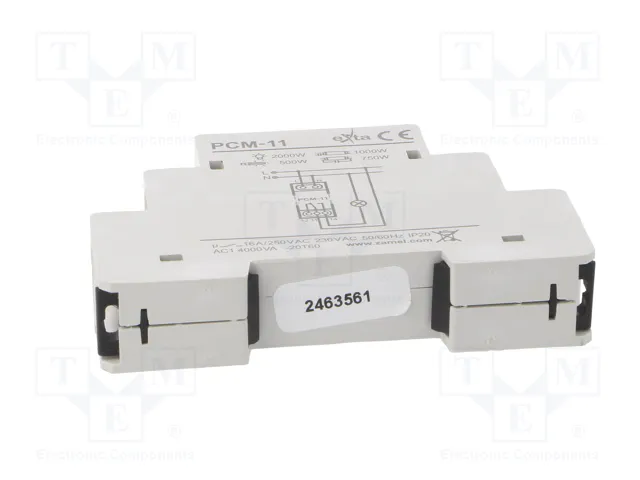 ZAMEL PCM-11 Relé de tiempo 230VAC SPDT