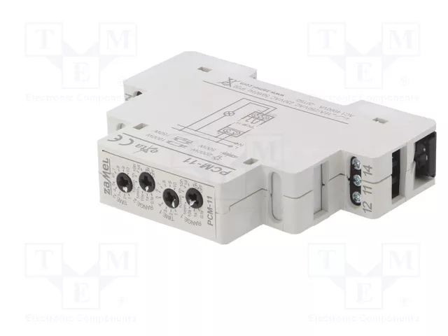 ZAMEL PCM-11 Relé de tiempo 230VAC SPDT