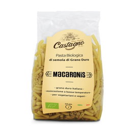 Castagno Macarrones de Trigo Duro Eco