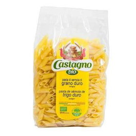 CASTAGNO Macarrones De Trigo Duro Ecológicos 500g