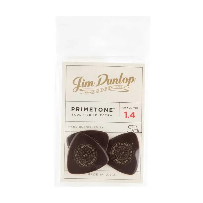 DUNLOP Pack 12 Púas Primetone® Small Triangle Smooth 1,40 mm DUNLOP Pack 12 Púas Primetone® Small Triangle Smooth 1,40 mm