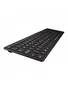 V7 Teclado KW550ESBT Bluetooth y USB 2.4 GHz Inalámbrico Dual Modo, QWERTY Español Completo Negro, Perfil Ultrafino