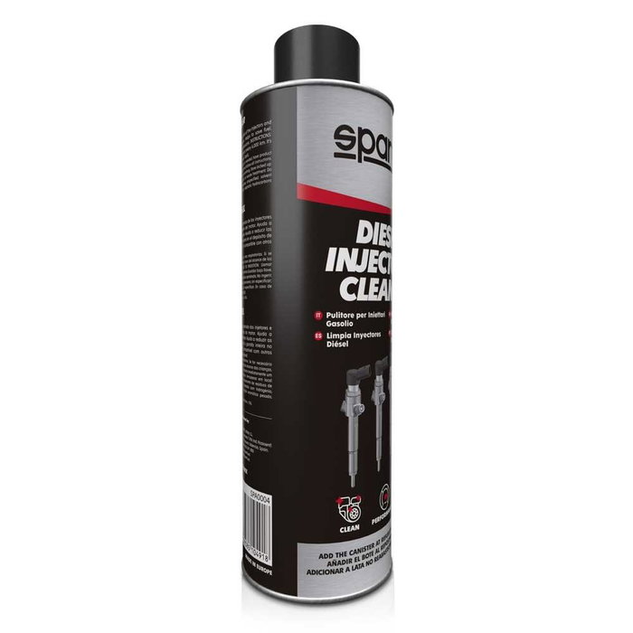 Sparco SPCA0004 Limpia Inyectores Diesel 300 mL | Aditivo de Combustible para Motores Diésel, Limpieza Profunda, Mejora Rendimiento y Ahorro