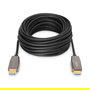Digitus Cable HDMI AOC Híbrido Fibra Óptica UHD 8K 10m Negro