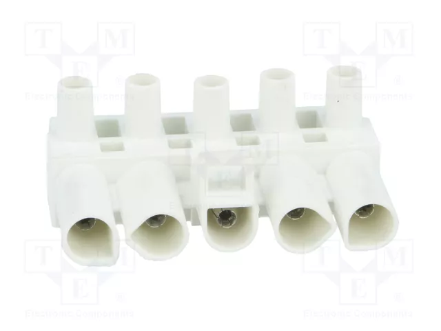 BM GROUP Bloque de bornas desmontable 16A Blanco BM GROUP Bloque de bornas desmontable 16A Blanco