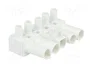 BM GROUP Bloque de bornas desmontable 16A Blanco