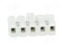 BM GROUP Bloque de bornas desmontable 16A Blanco